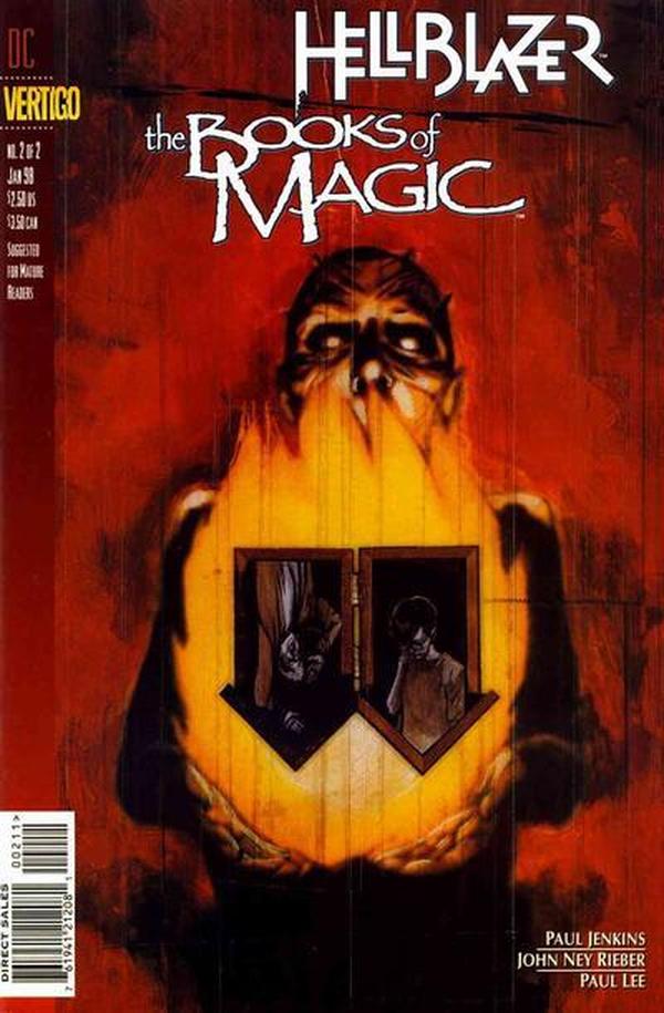 Hellblazer / The Books of Magic #2 cover