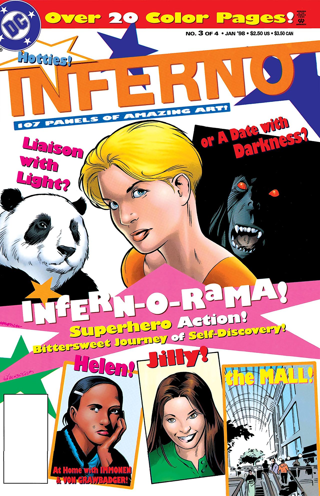 Inferno #3 cover