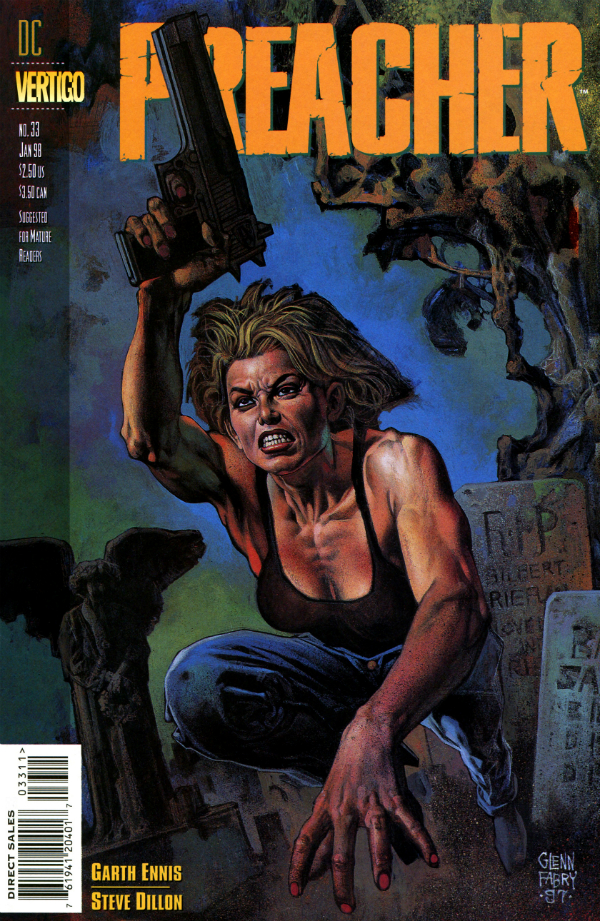 Preacher #33 cover