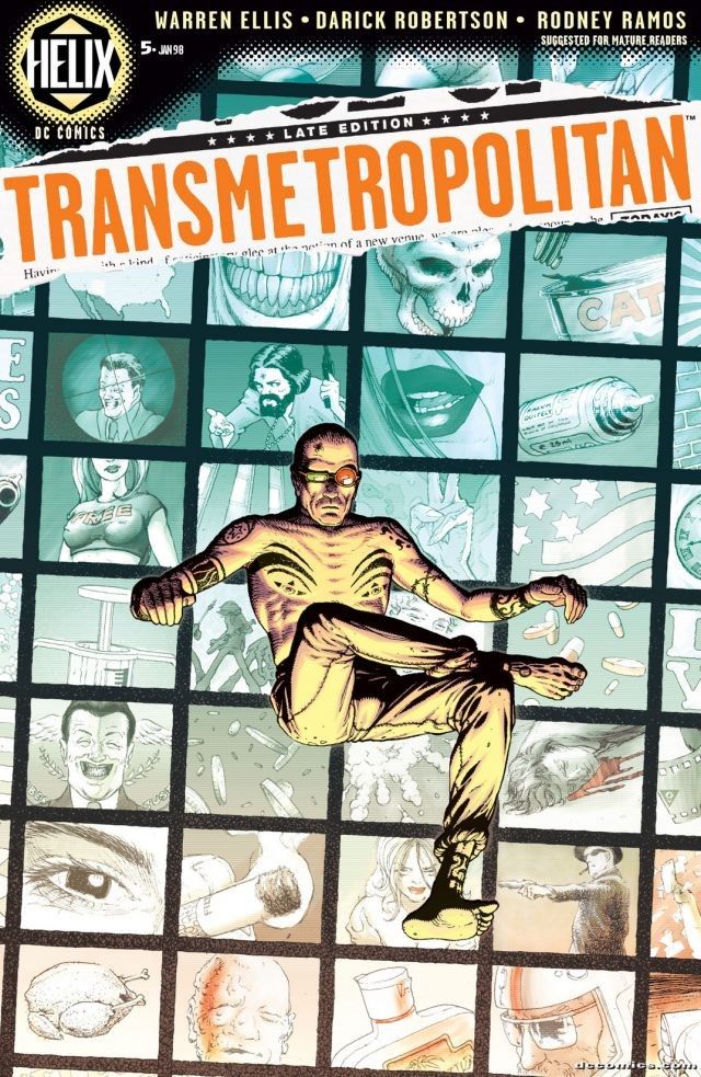 Transmetropolitan #5 cover
