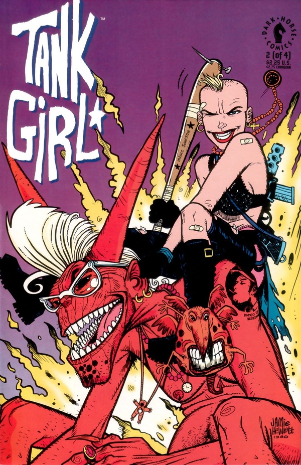Tank Girl #2 cover