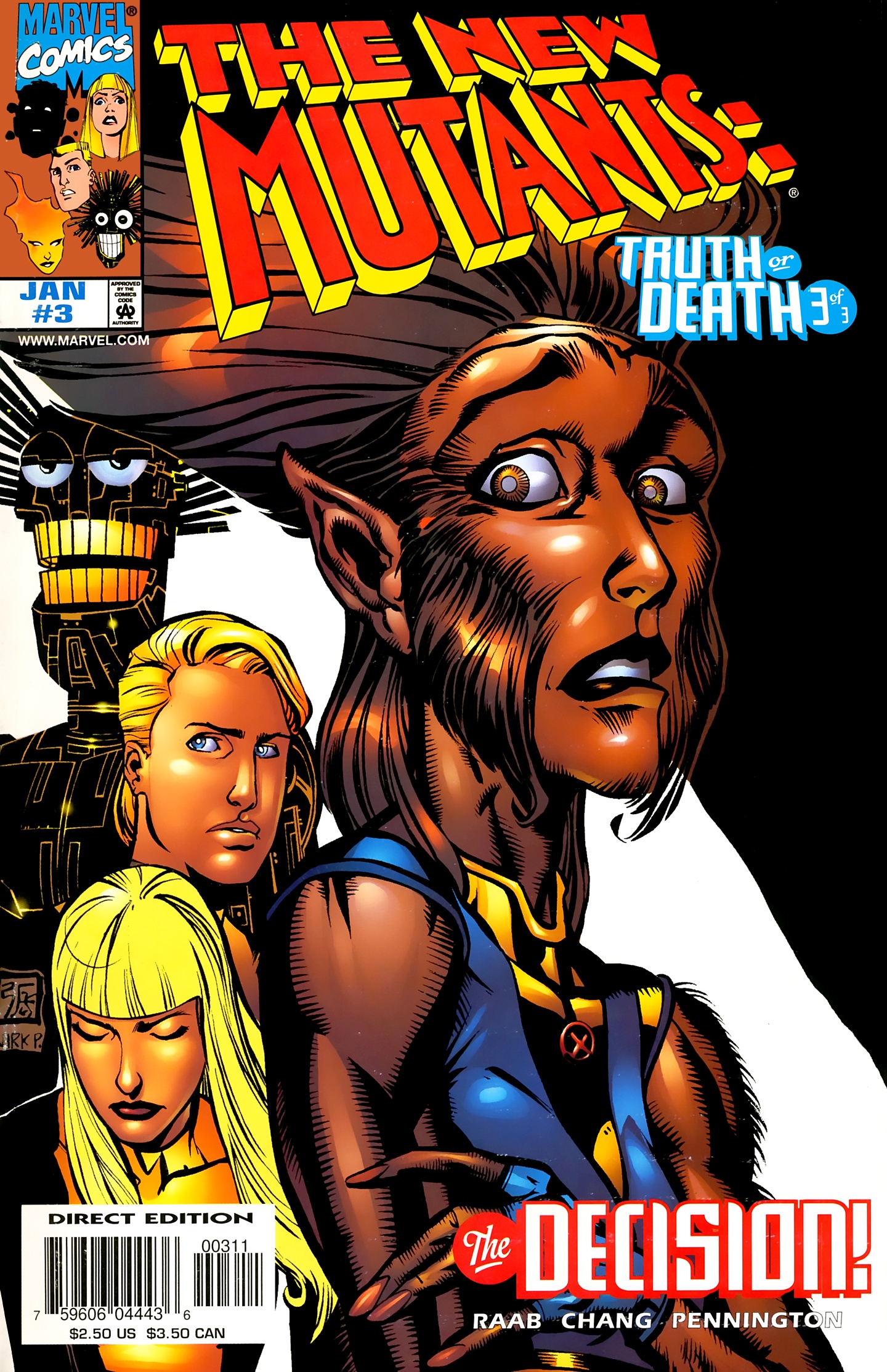 New Mutants: Truth or Death #3
