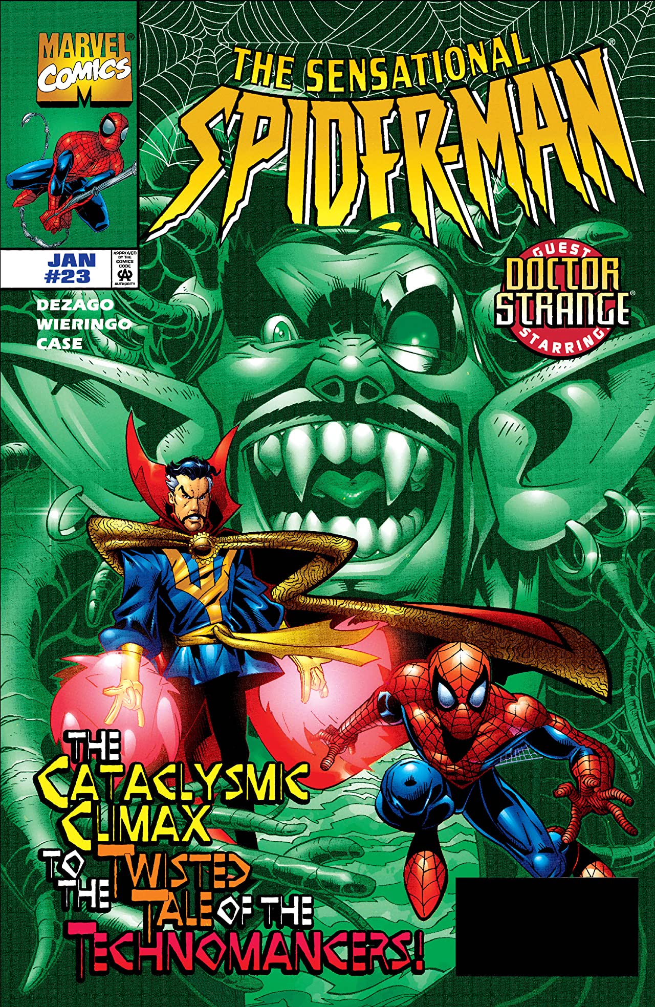 The Sensational Spider-Man #23 cover
