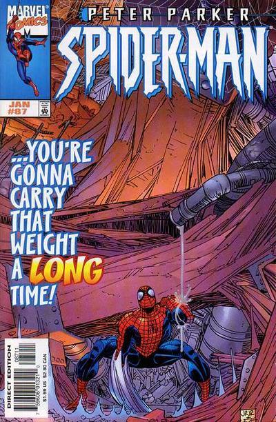 Spider-Man #87 cover
