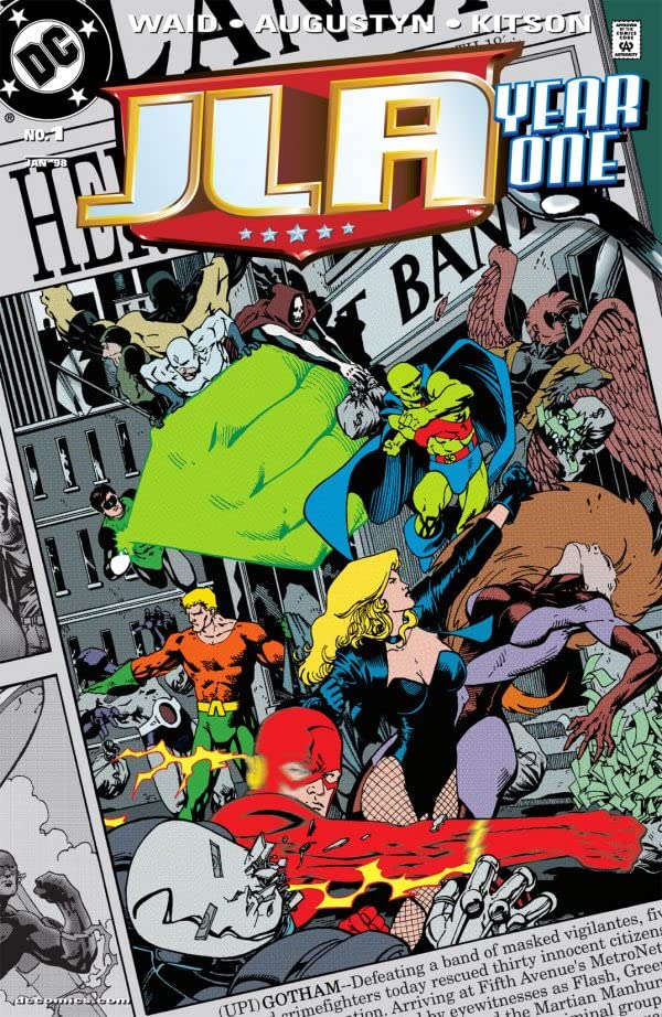 JLA: Year One #1 cover