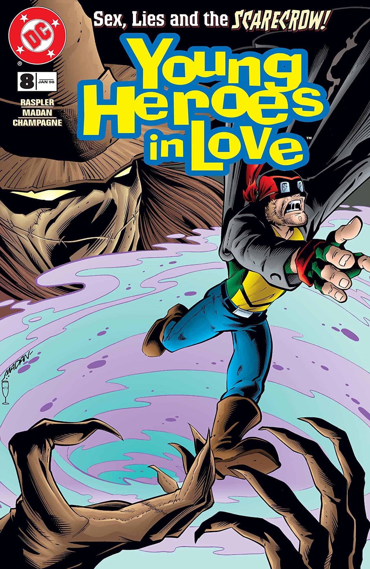 Young Heroes in Love #8 cover