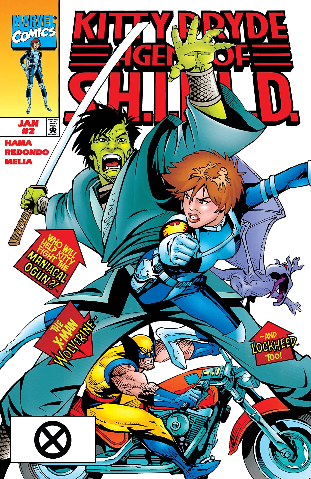 Kitty Pryde, Agent of SHIELD #2 cover