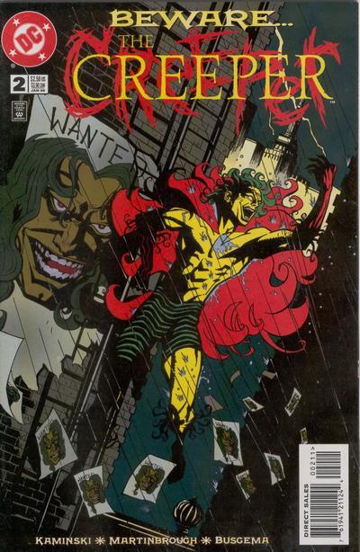 The Creeper #2 cover