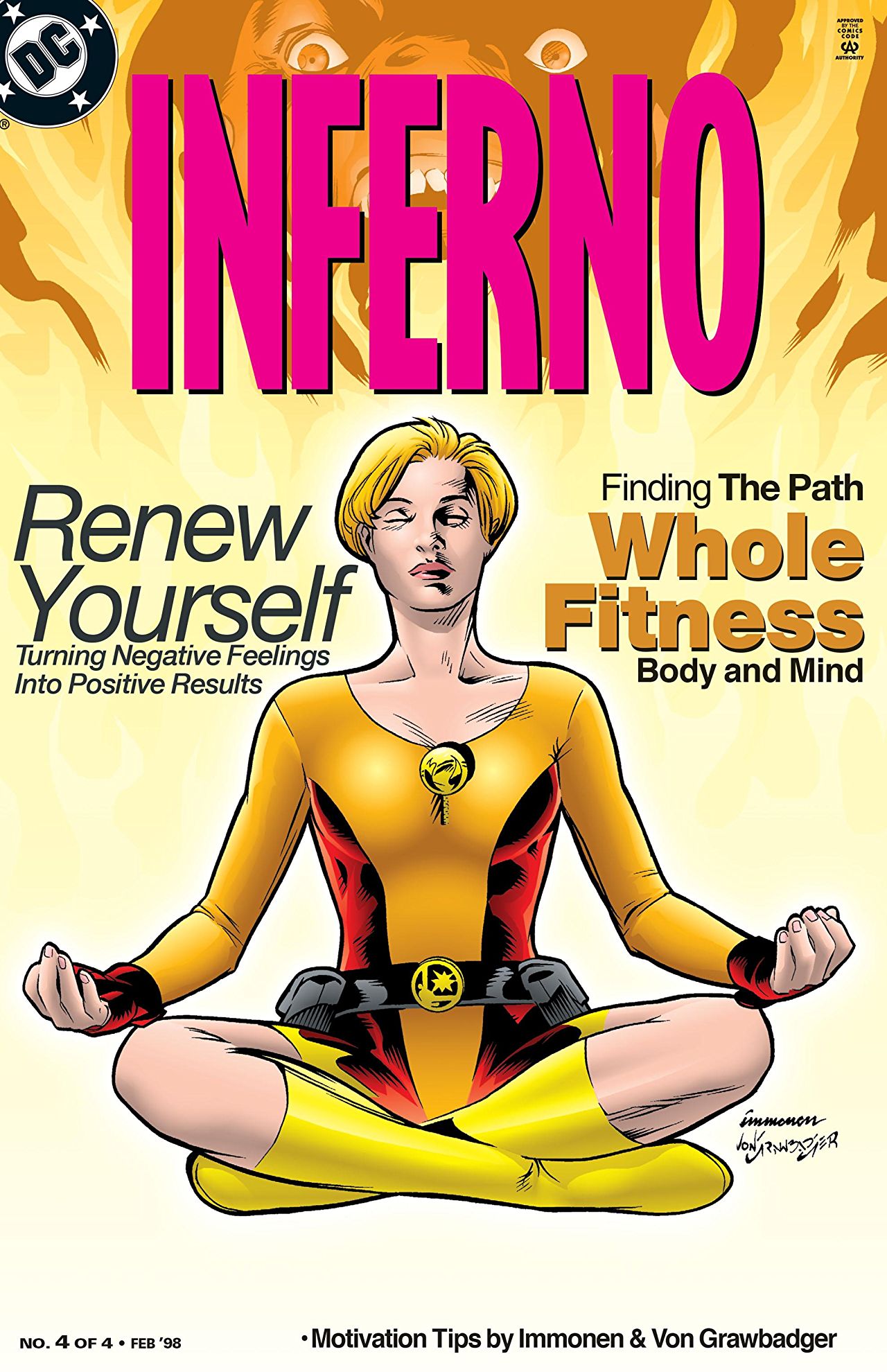 Inferno #4 cover