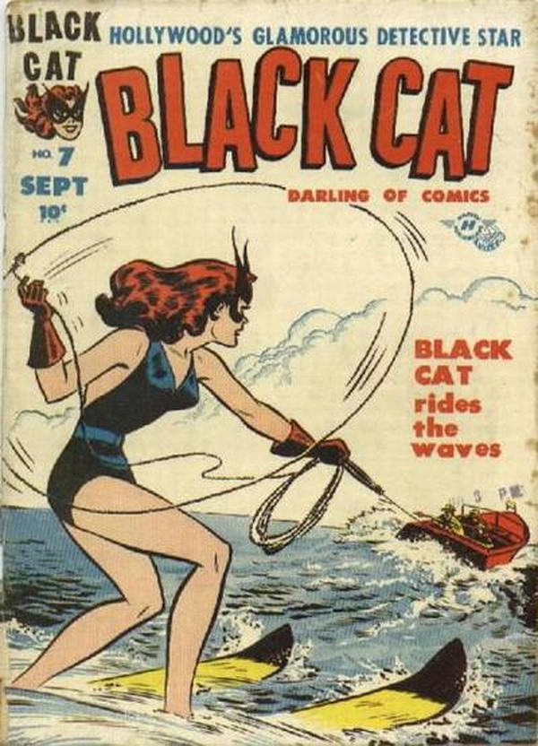 Black Cat Comics #7 cover