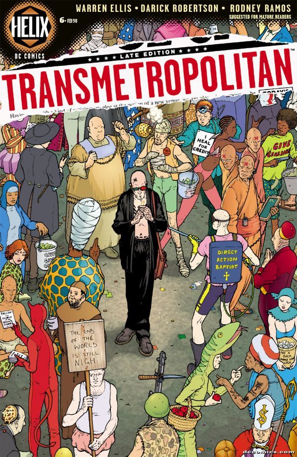 Transmetropolitan #6 cover