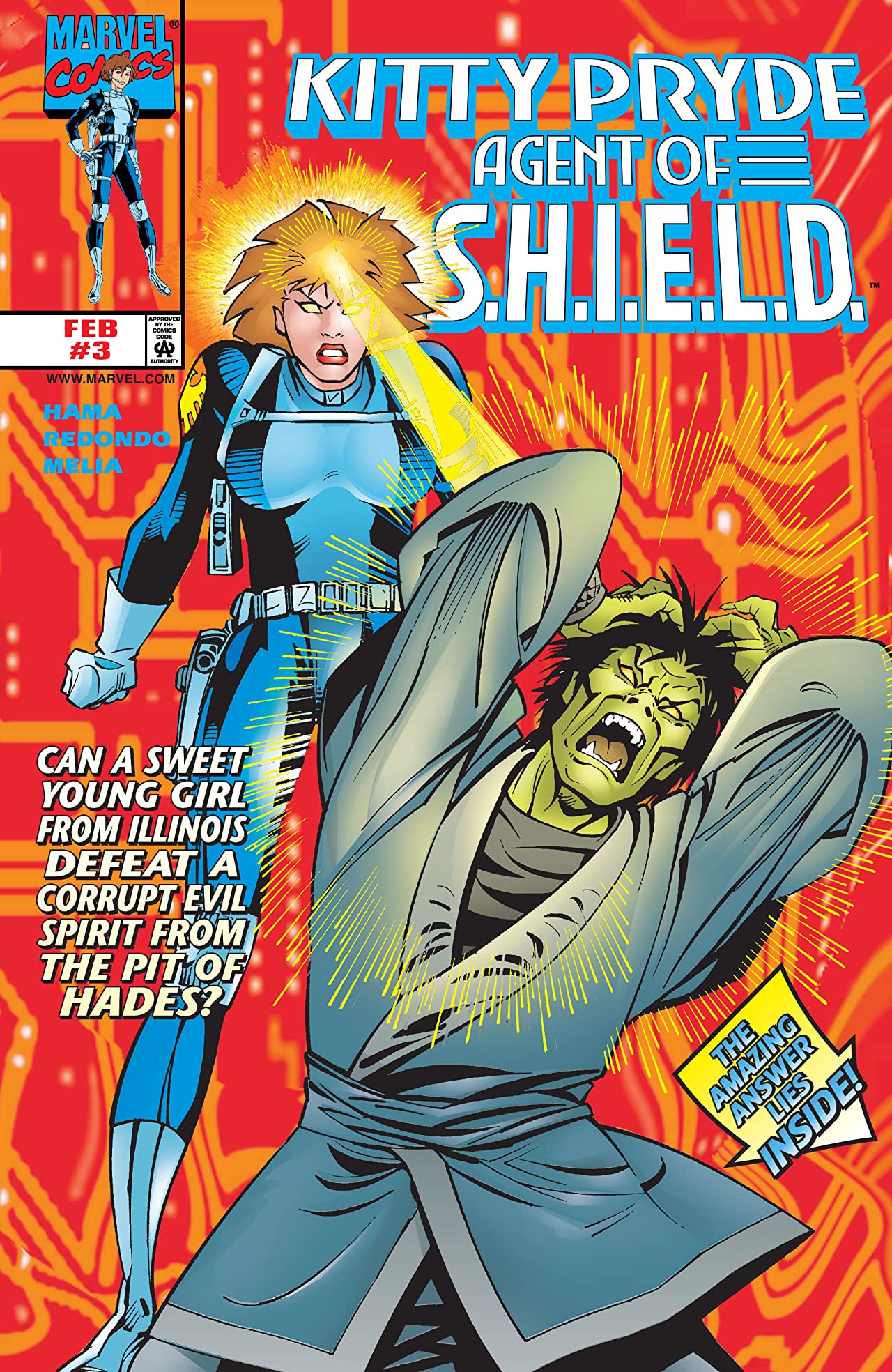 Kitty Pryde, Agent of SHIELD #3 cover