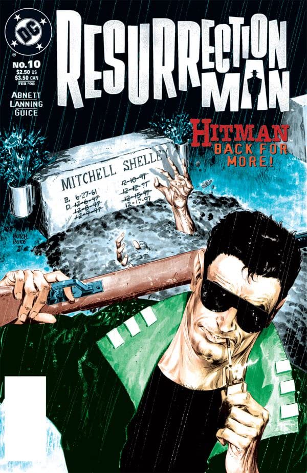 Resurrection Man #10 cover