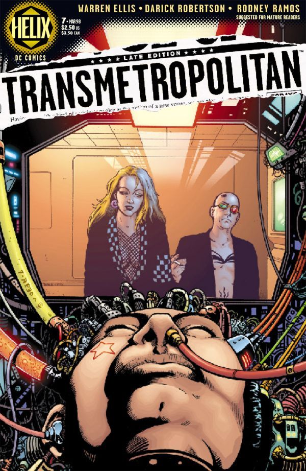 Transmetropolitan #7 cover