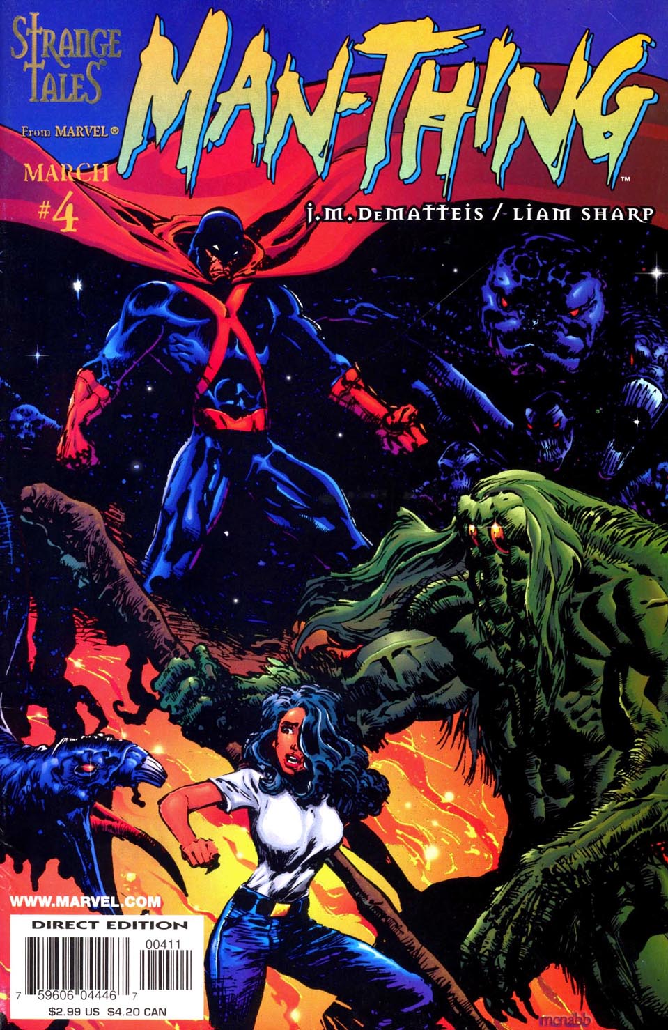 Man-Thing #4 cover