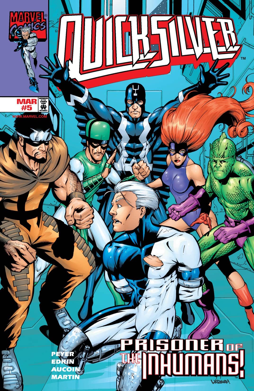 Quicksilver #5 cover