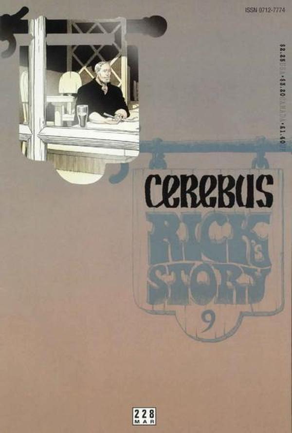 Cerebus #228 cover
