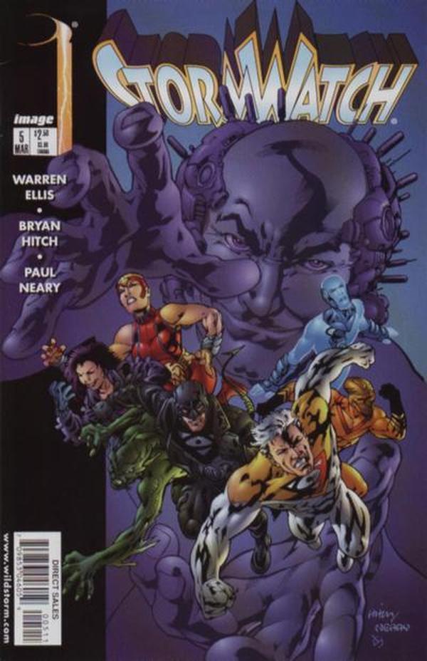 StormWatch #5 cover