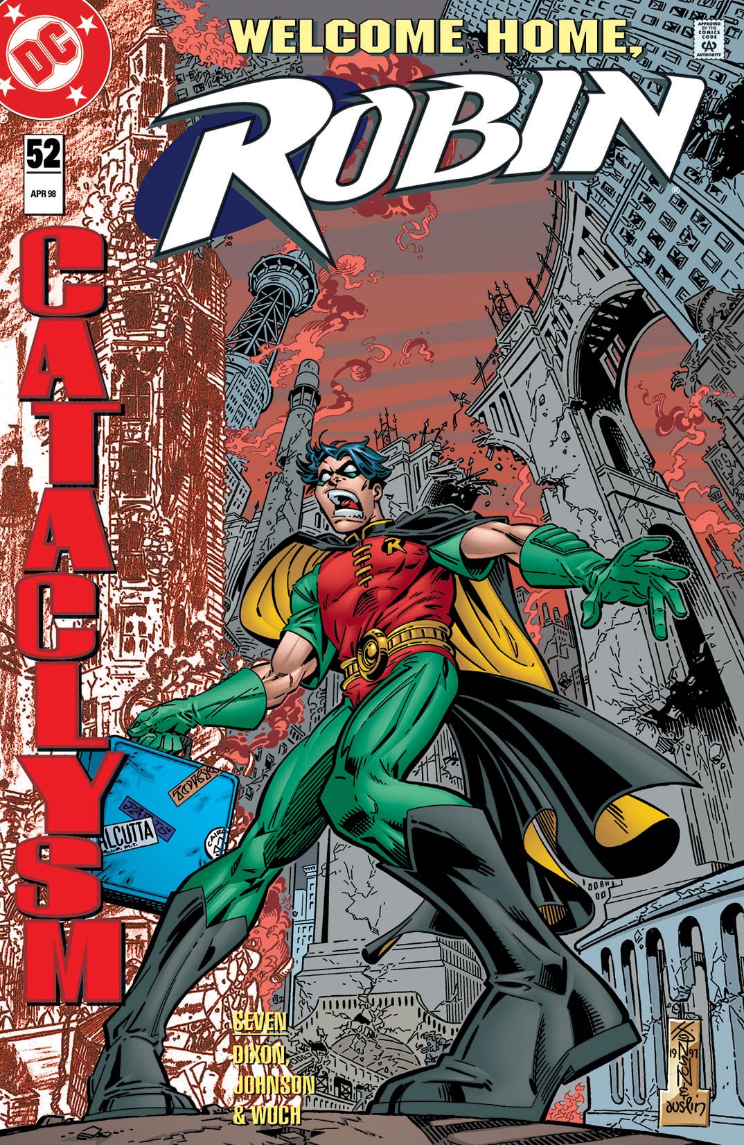 Robin #52 cover