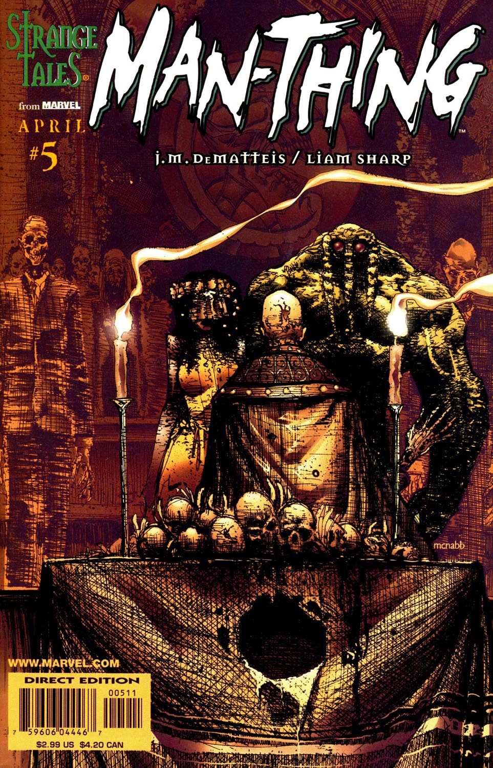 Man-Thing #5 cover
