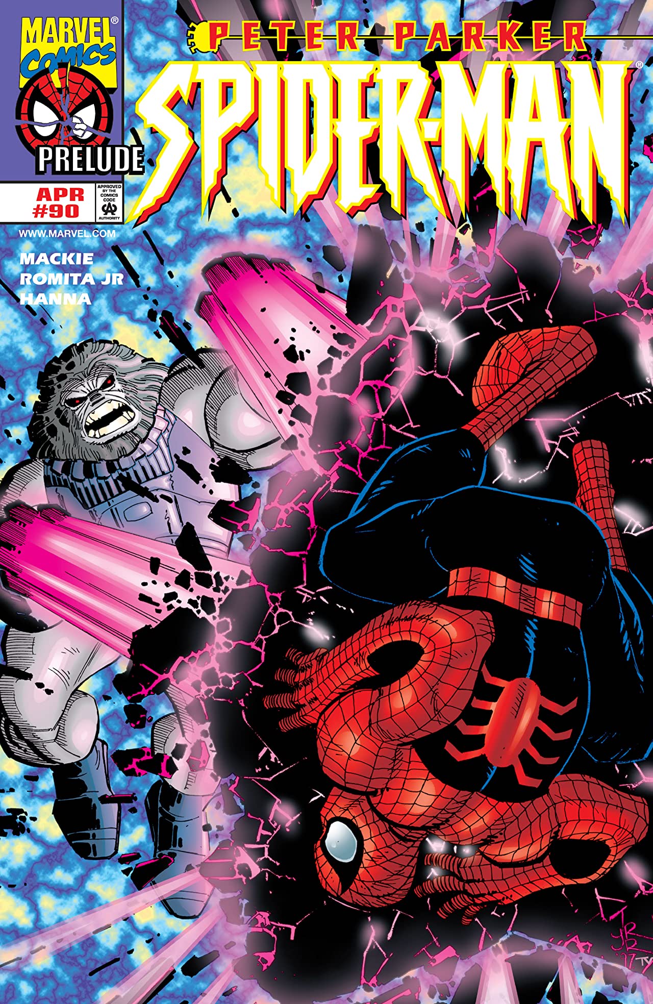 Spider-Man #90 cover