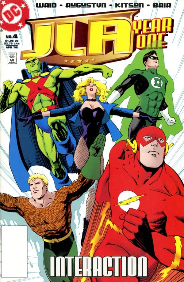 JLA: Year One #4 cover