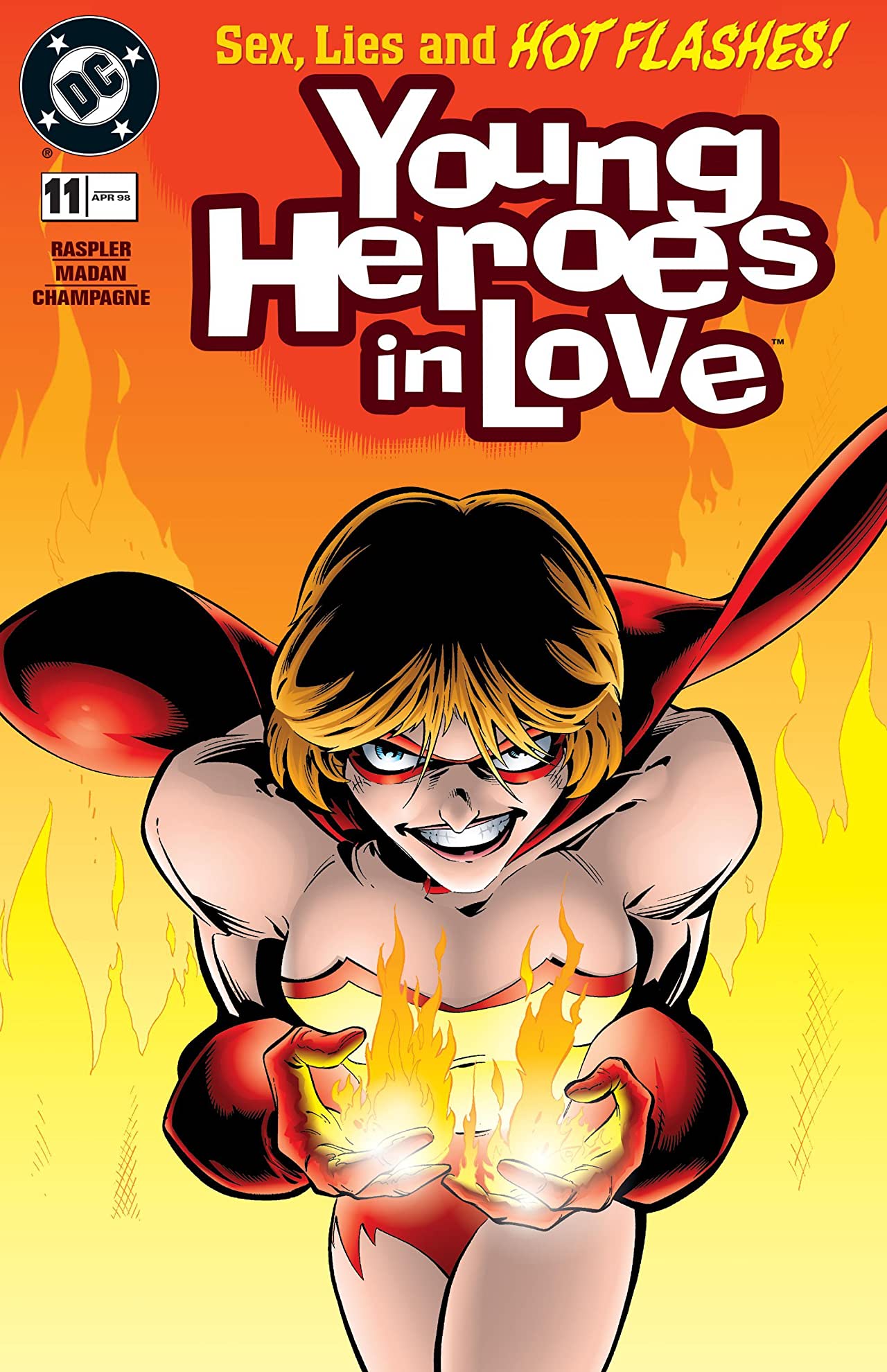 Young Heroes in Love #11 cover