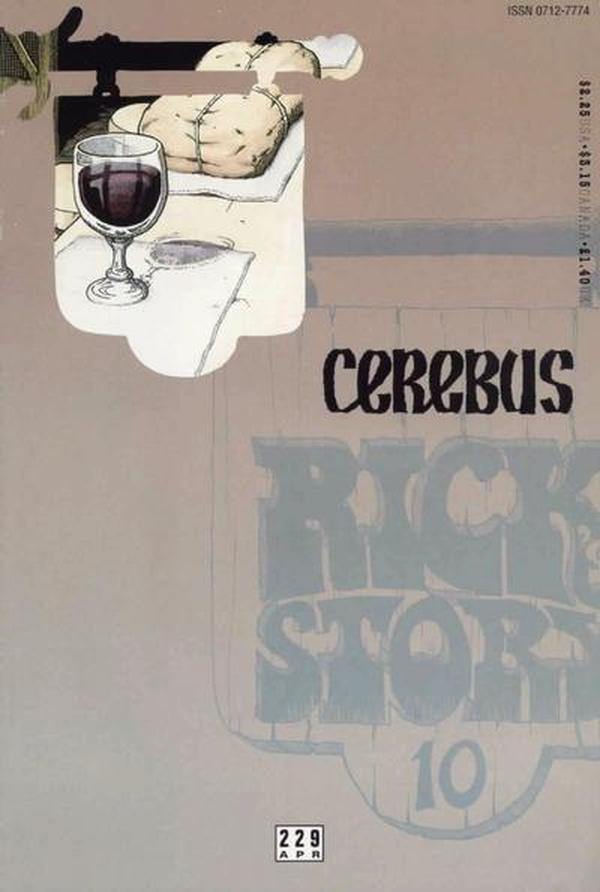 Cerebus #229 cover