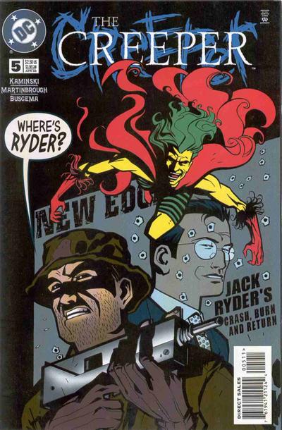 The Creeper #5 cover