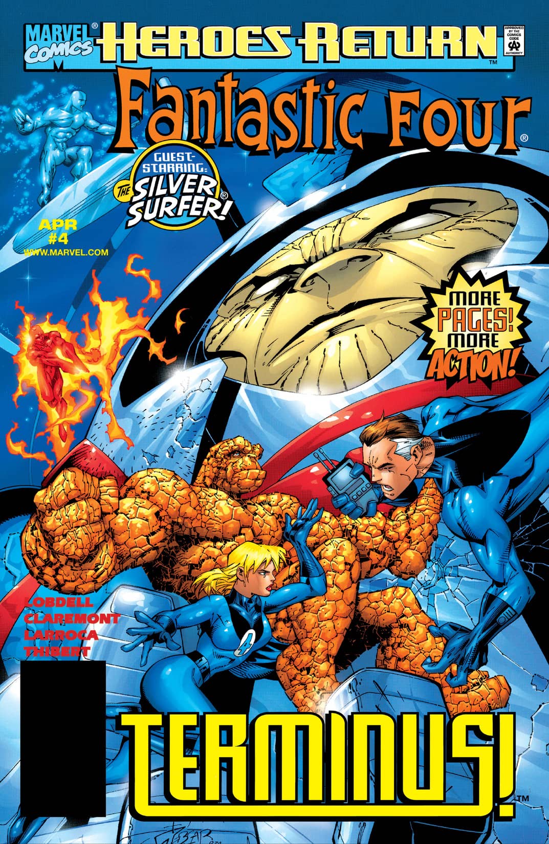 Fantastic Four #4 cover