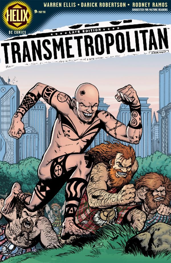 Transmetropolitan #9 cover