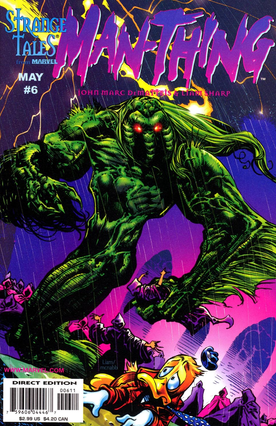 Man-Thing #6 cover