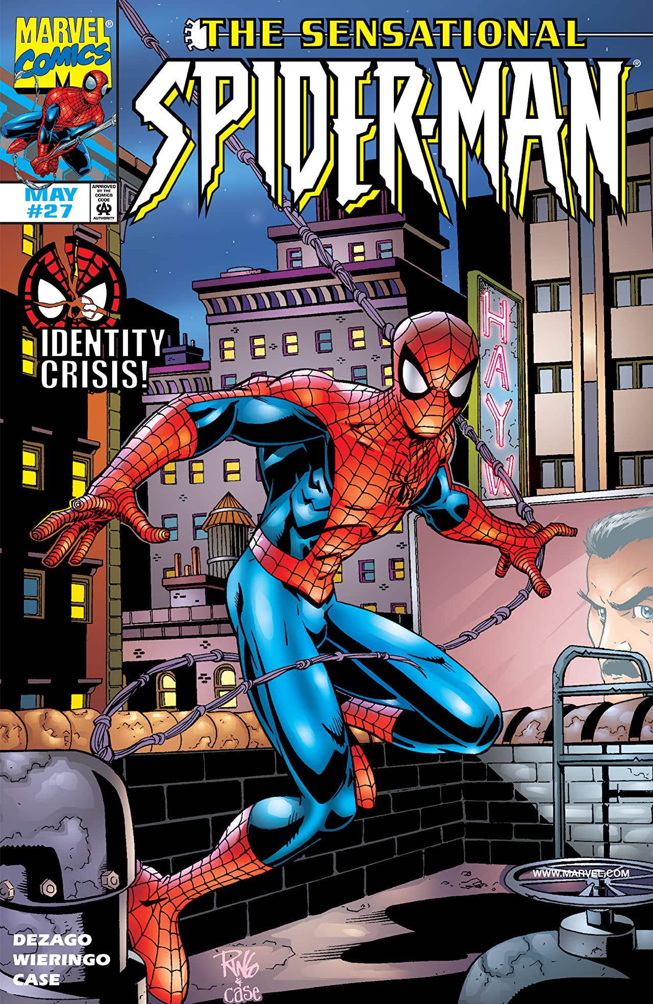 The Sensational Spider-Man #27 cover