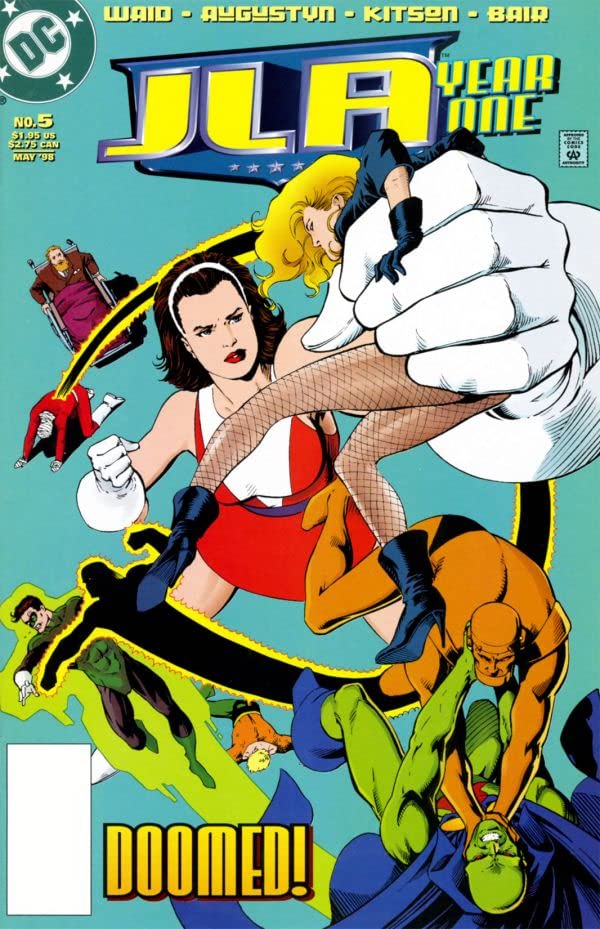 JLA: Year One #5 cover