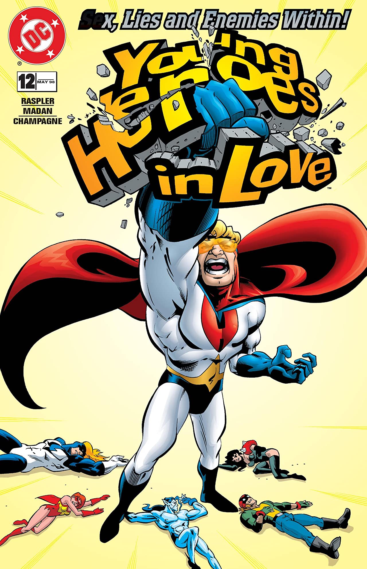 Young Heroes in Love #12 cover