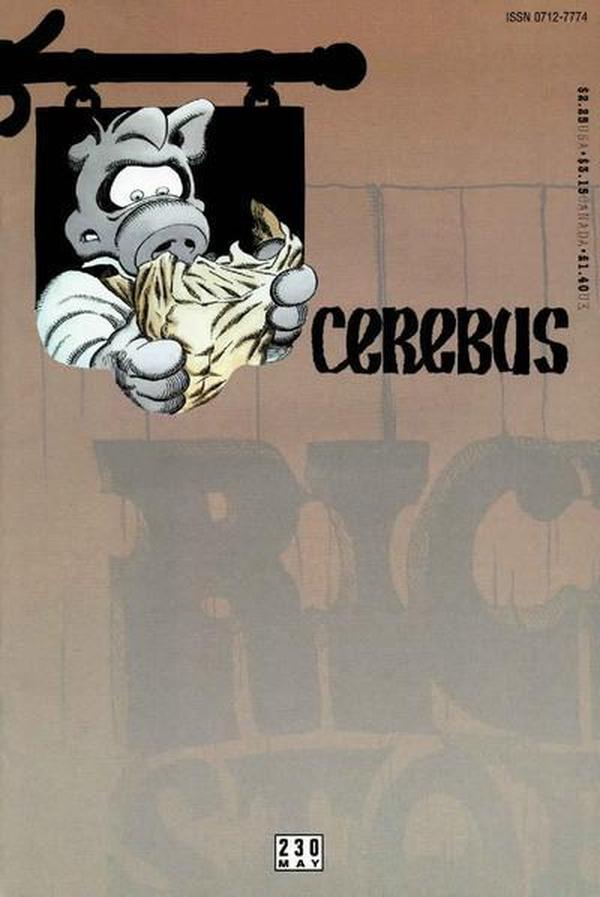 Cerebus #230 cover