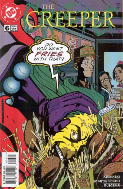 The Creeper #6 cover