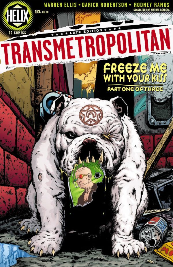 Transmetropolitan #10 cover