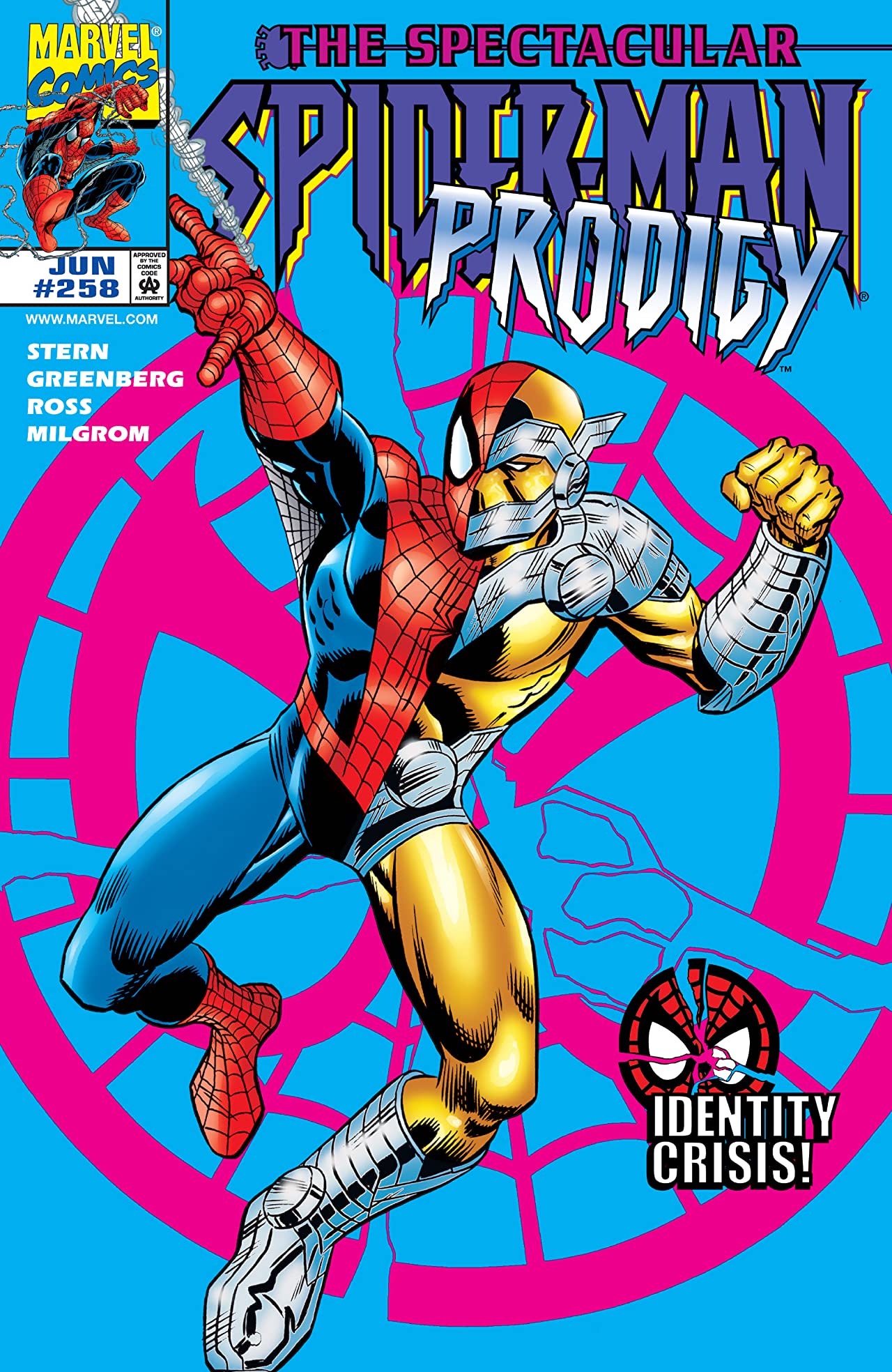 The Spectacular Spider-Man #258 cover