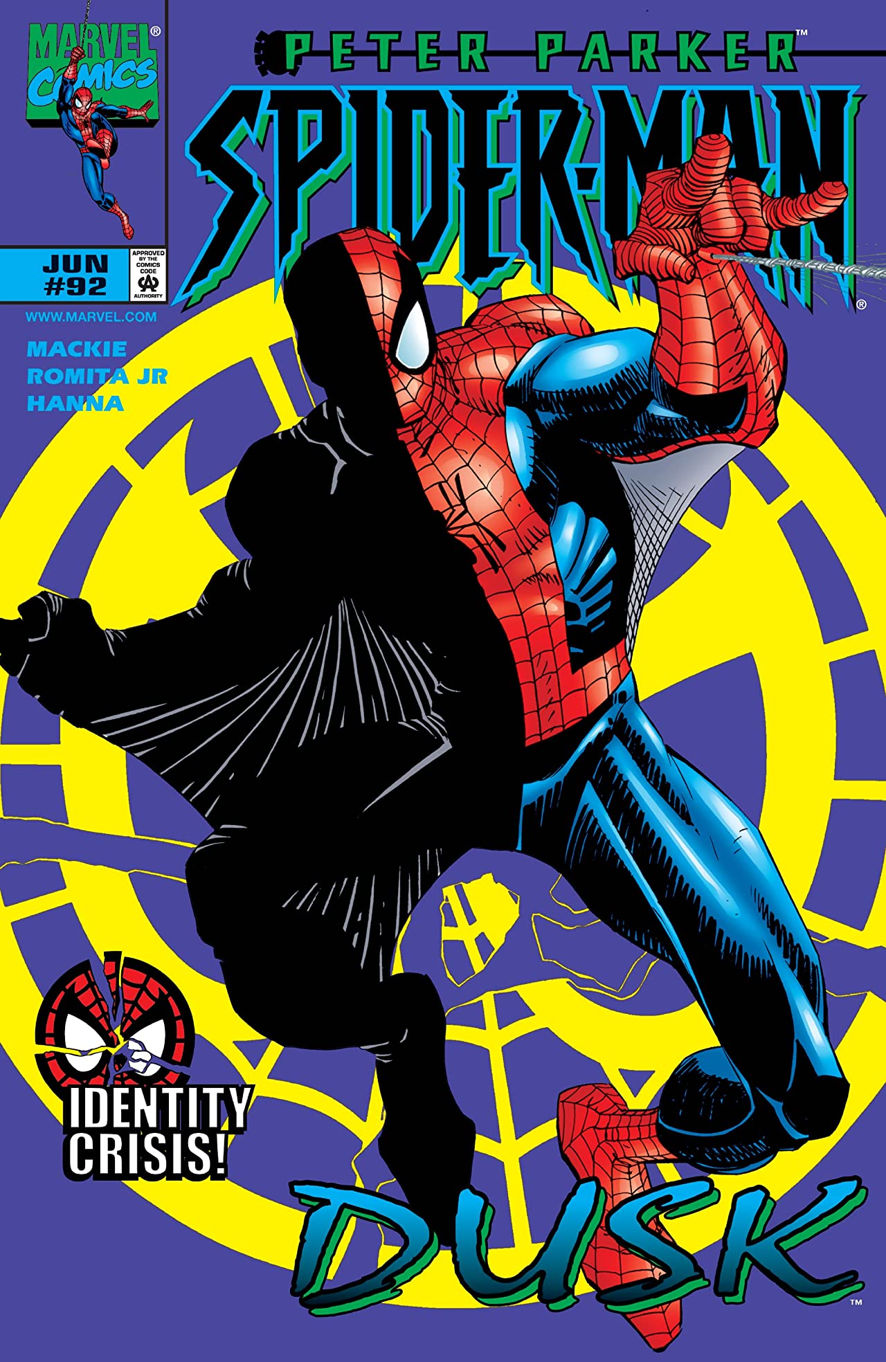 Spider-Man #92 cover
