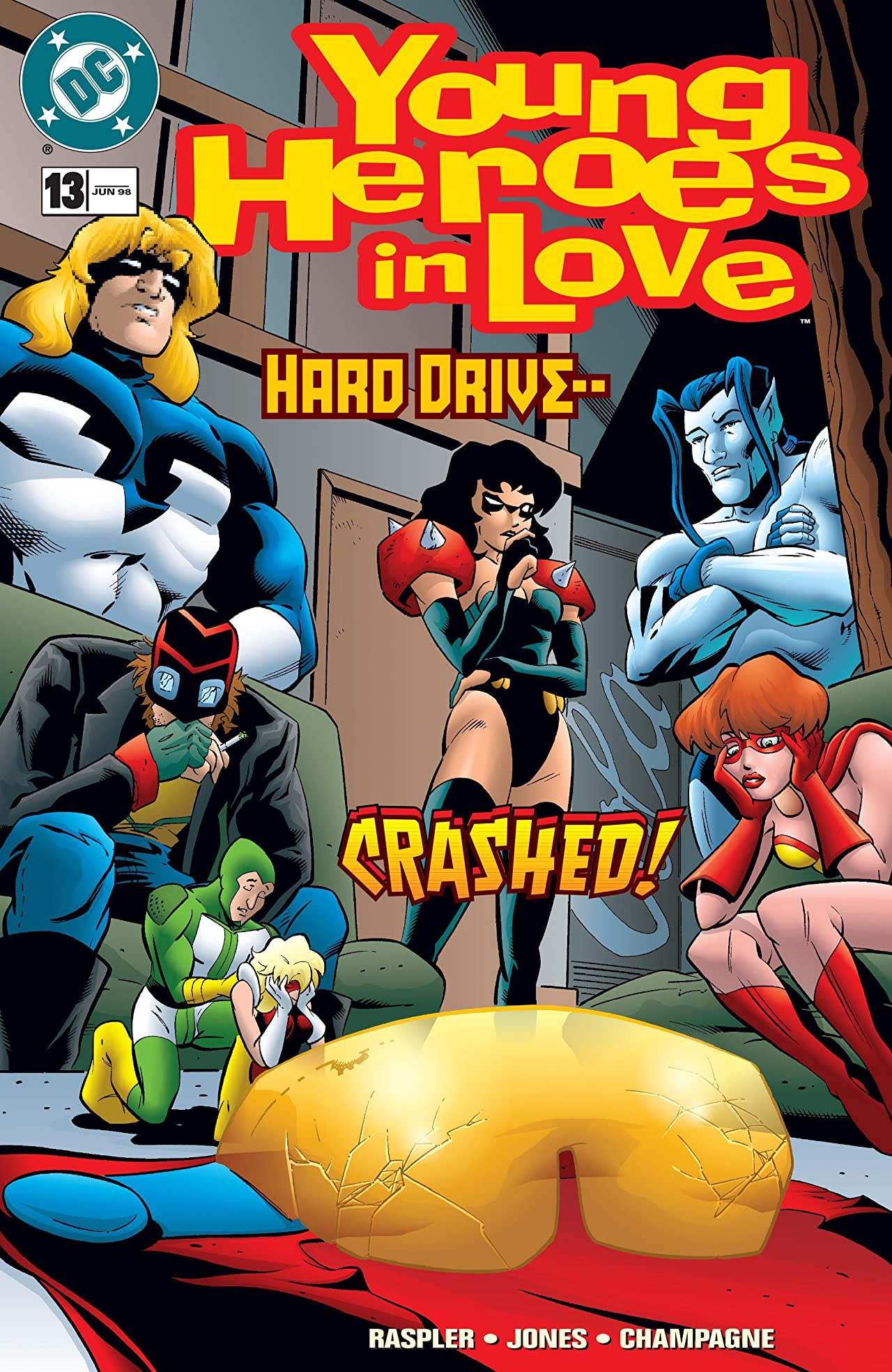 Young Heroes in Love #13 cover