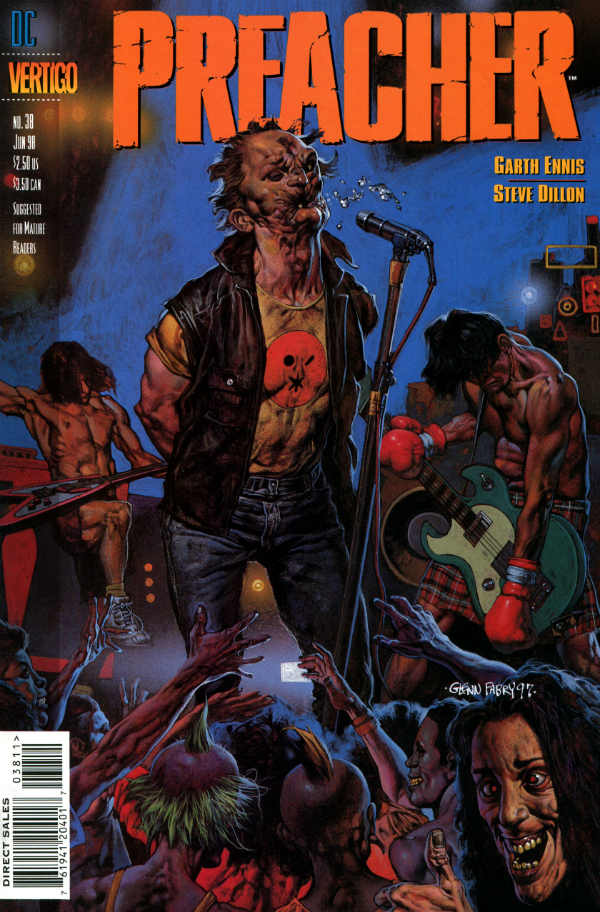 Preacher #38 cover
