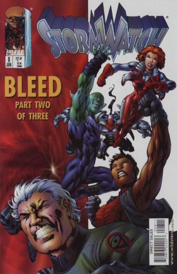 StormWatch #8 cover