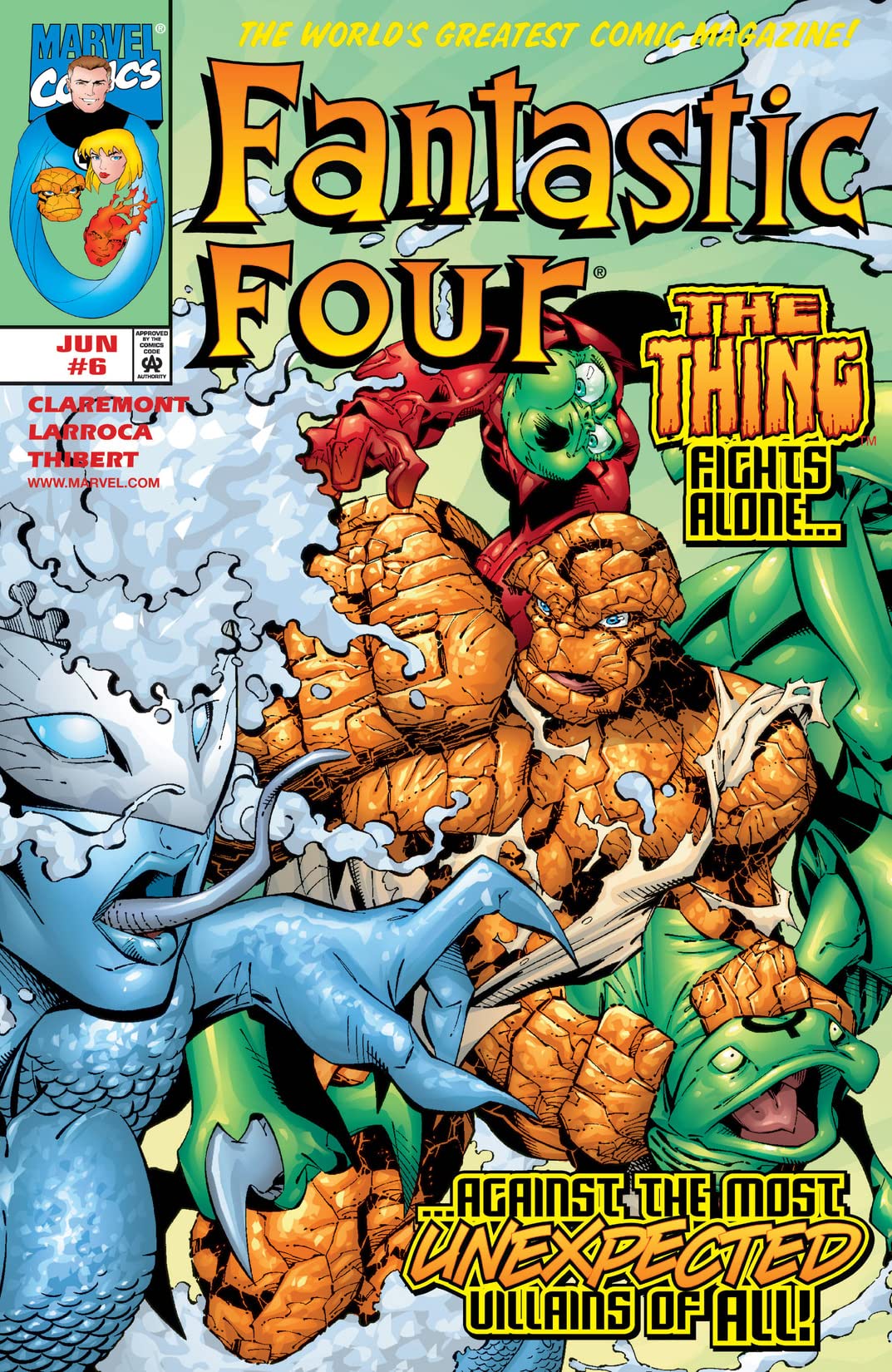 Fantastic Four #6 cover