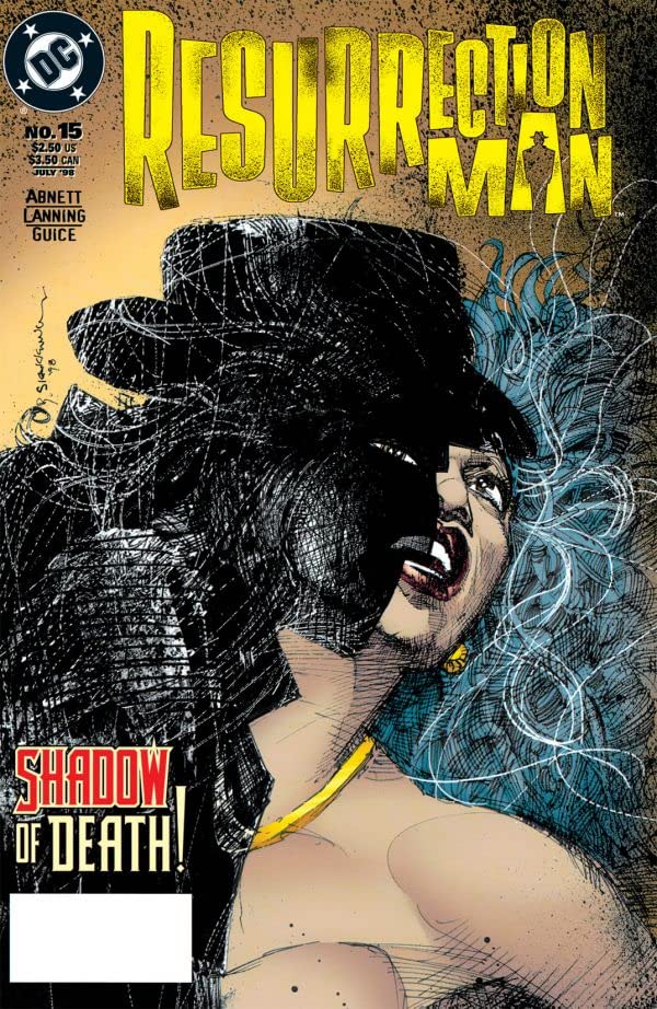 Resurrection Man #15 cover