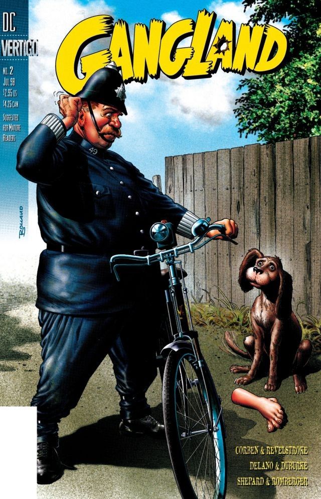 Gangland #2 cover