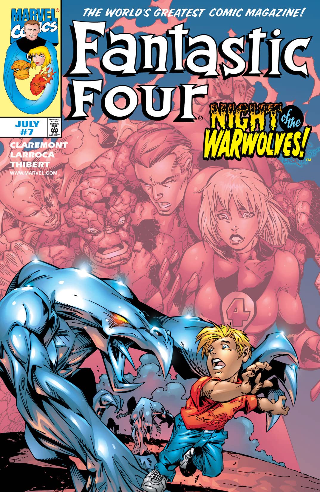 Fantastic Four #7 cover