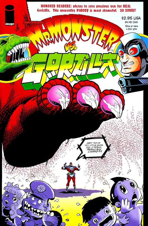 Mr. Monster vs. Gorzilla #1