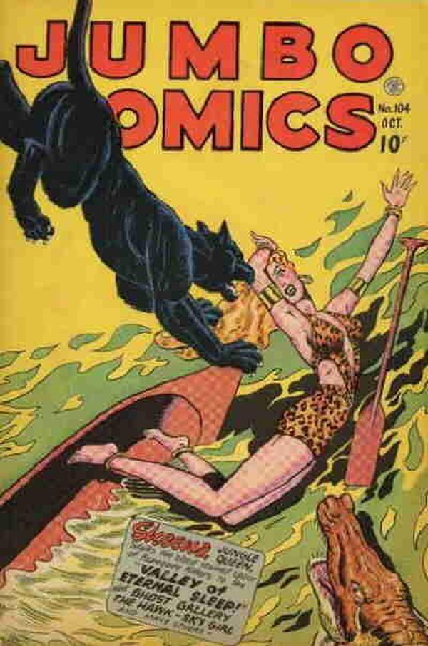Jumbo Comics #104 cover