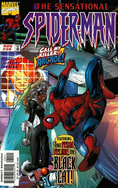 The Sensational Spider-Man #30 cover